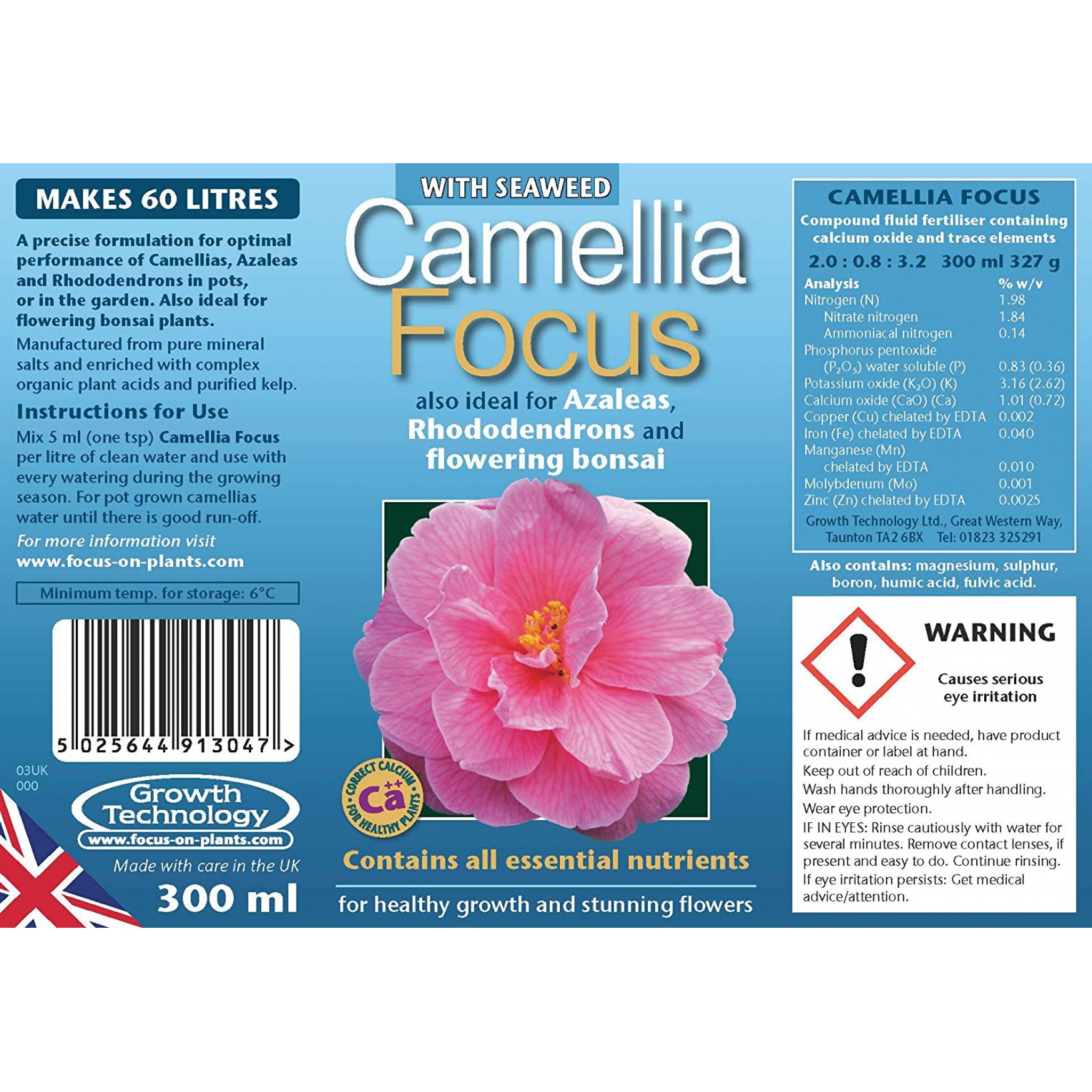 CAMELLIA FOCUS PLANT FEED. 300ml