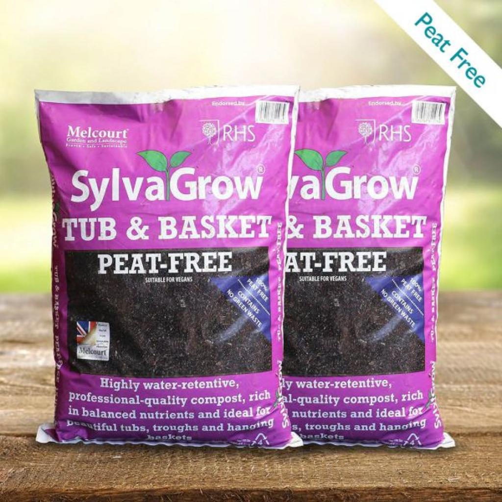 Melcourt Sylvagrow Compost Tub and Basket 50lt