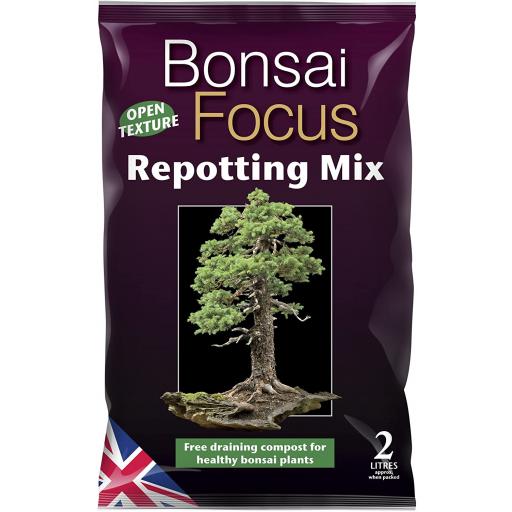 Bonsai Focus Re-Potting Mix/Compost 2L