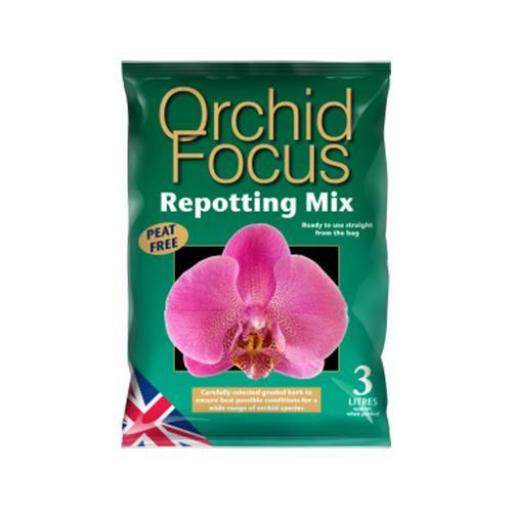 Orchid Focus Re-Potting Mix/Compost 3L