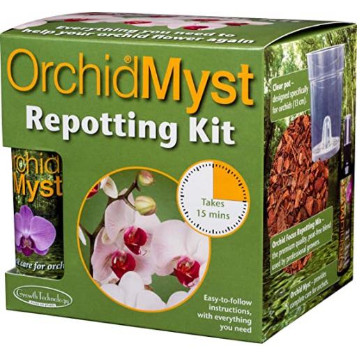Orchid Myst Repotting kit.
