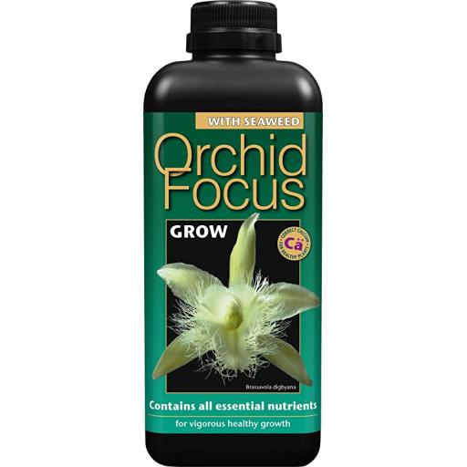 ORCHID FOCUS GROW PLANT FEED. 100ml 300ml 1L