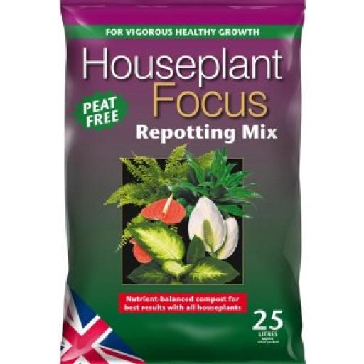 Houseplant Focus repotting mix 25 litre bags
